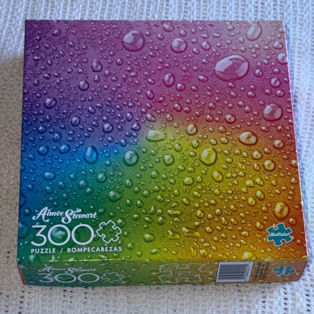 Buffalo Games Aimee Stewart Rainbow Water Droplets 300 Piece Jigsaw Puzzle - Picture 2 of 16